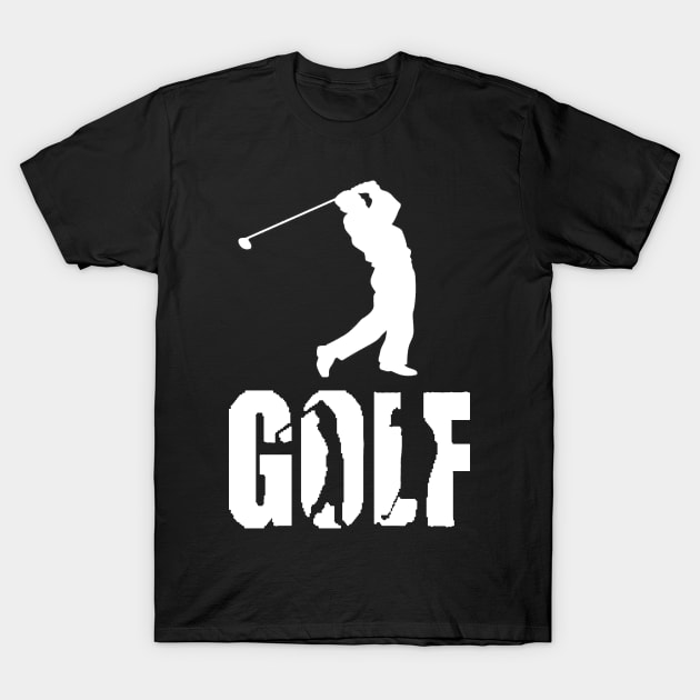 Golf-WoW T-Shirt by Waleed Mahmud